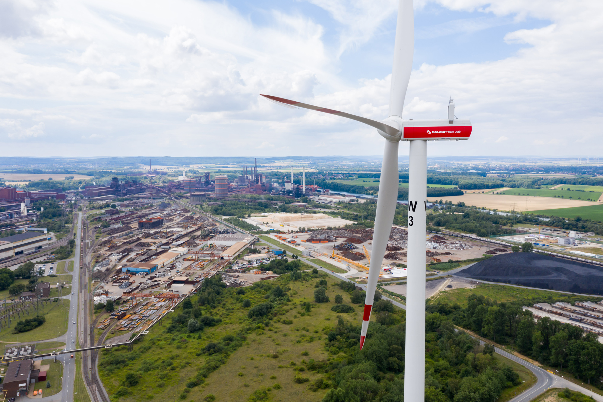 Werk der Salzgitter AG (© Salzgitter AG) Werk der Salzgitter AG (© Salzgitter AG)