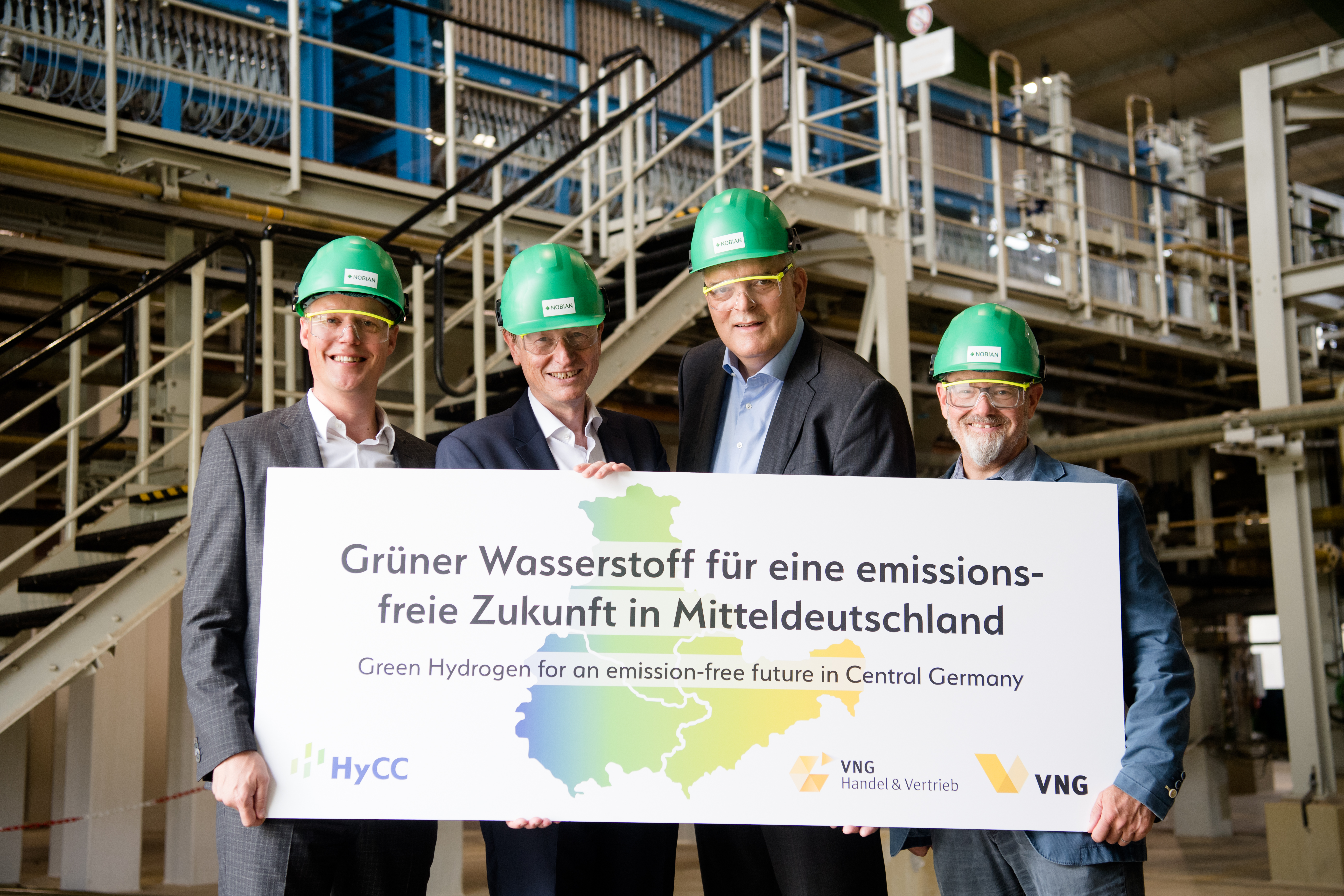 HyCC und VNG entwickeln gemeinsam grüne Wasserstoffprojekte zur Dekarbonisierung Mitteldeutschlands HyCC und VNG entwickeln gemeinsam grüne Wasserstoffprojekte zur Dekarbonisierung Mitteldeutschlands
