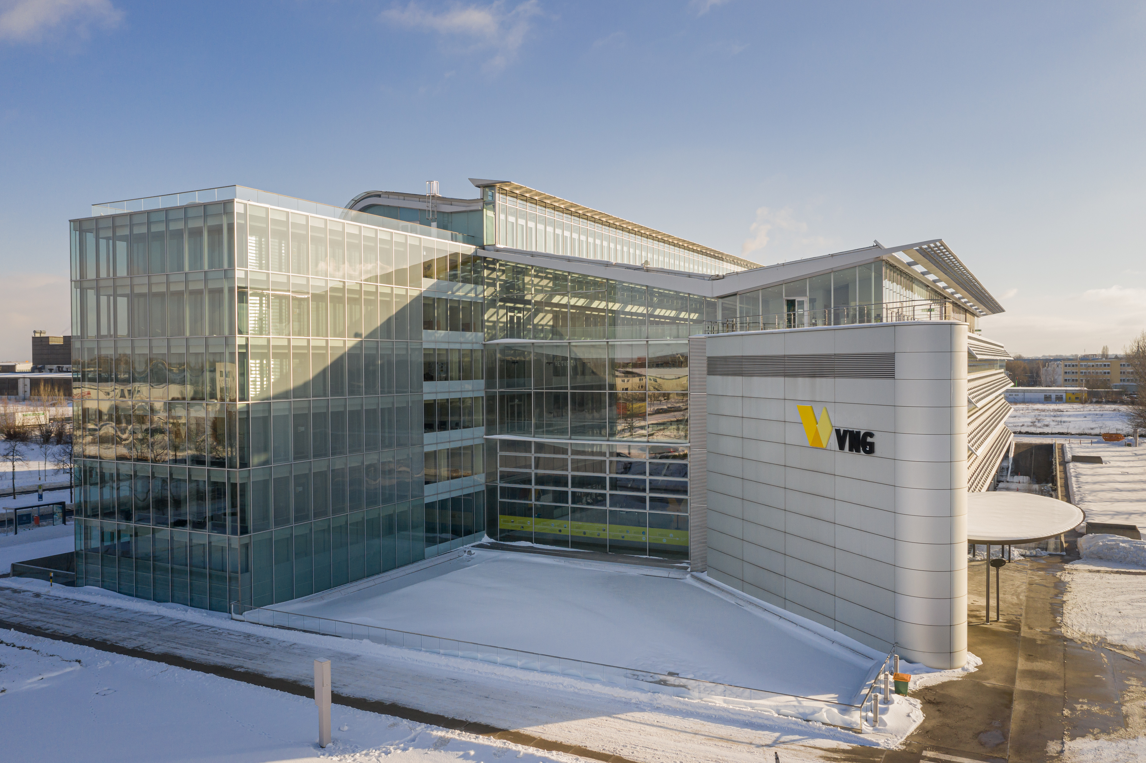 Hauptsitz der VNG AG in Leipzig Hauptsitz der VNG AG in Leipzig