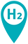 H2-Symbol-blau