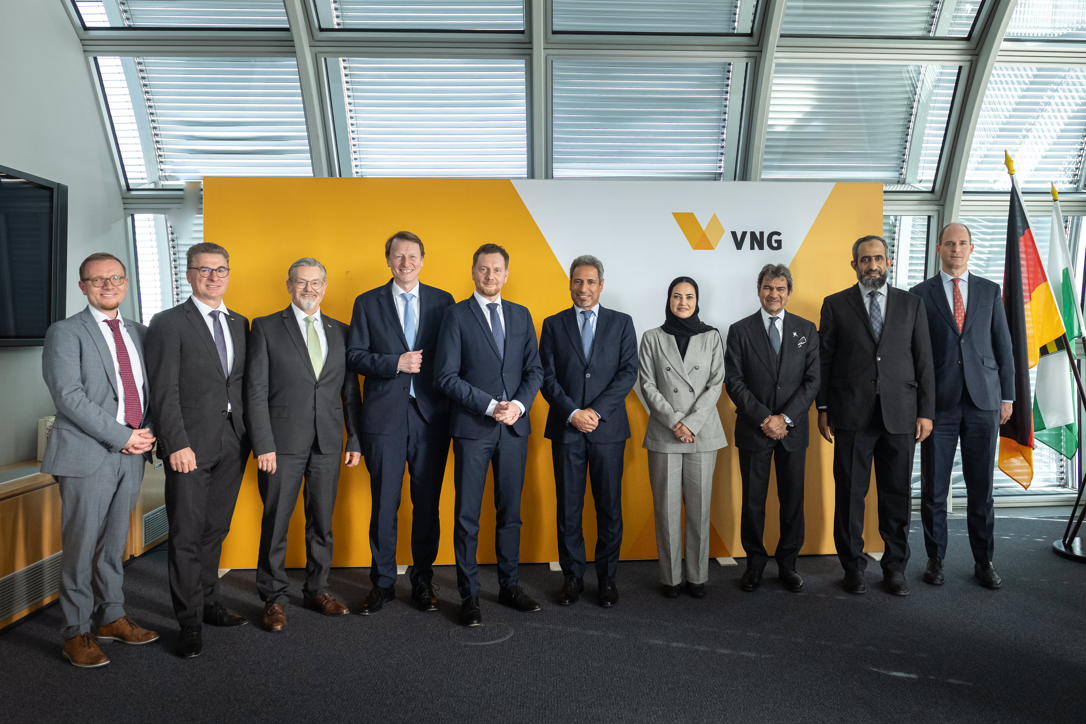 Omanischer Delegationsbesuch bei VNG Omanischer Delegationsbesuch bei VNG
