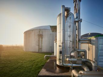 BALANCE-Biogasanlage bei Oschatz