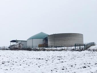 Biogasanlage in Oberlommatzsch