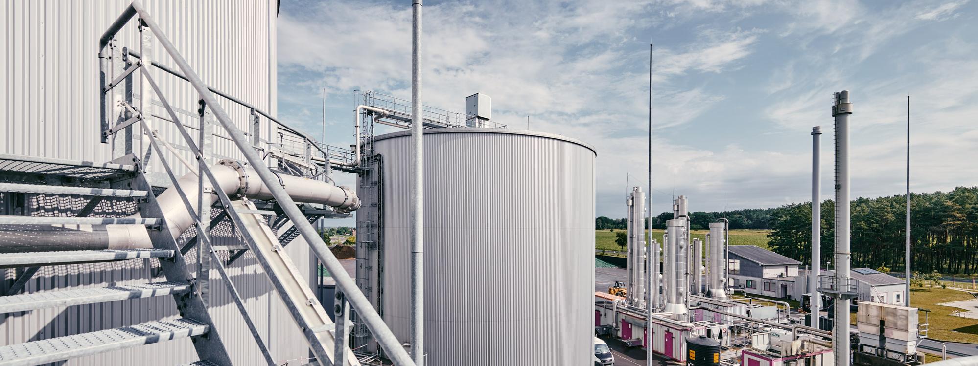 Biogasanlage Satuelle der BALANCE Erneuerbaren Energien GmbH