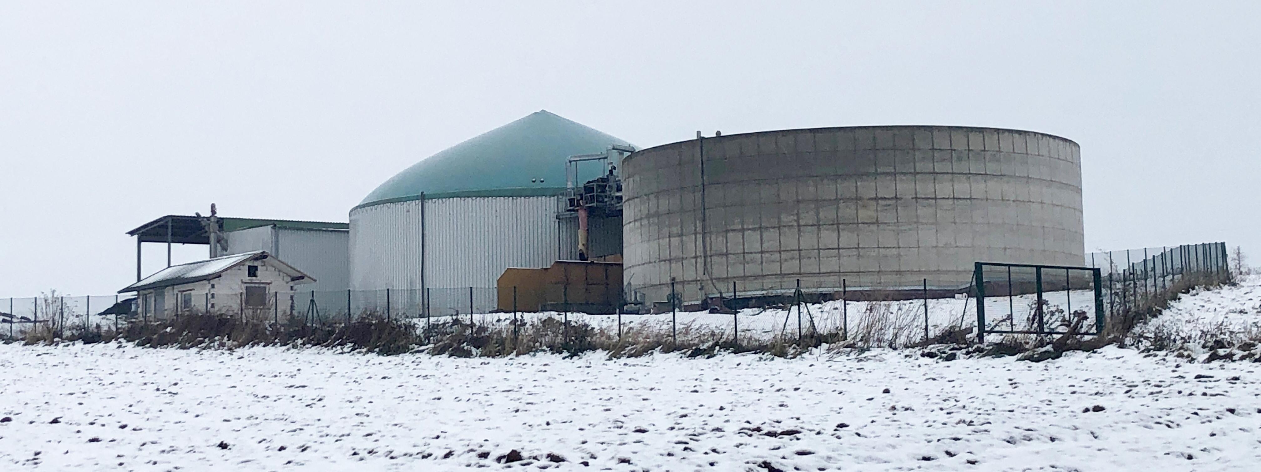 Biogasanlage in Oberlommatzsch