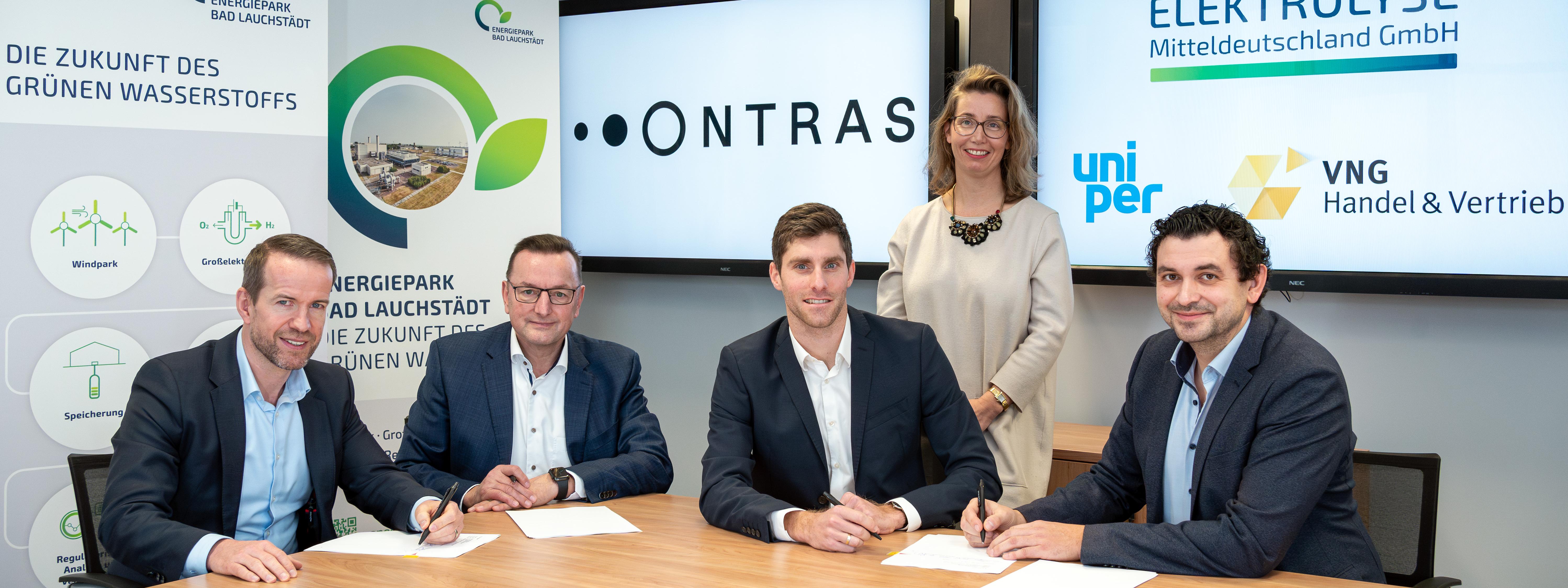 EBL Konsortialpartner des Energiepark Bad Lauchstädt unterzeichnen ersten Kapazitätsvertrag für Transport von Grünem Wasserstoff